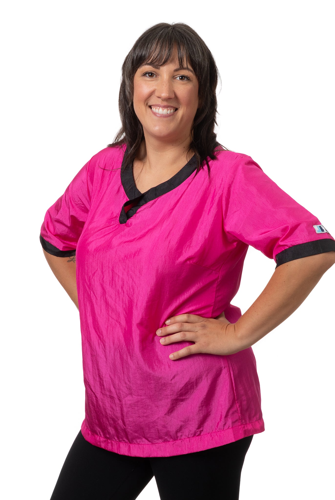 Jodi Murphy Missy Short Sleeve Top Pink