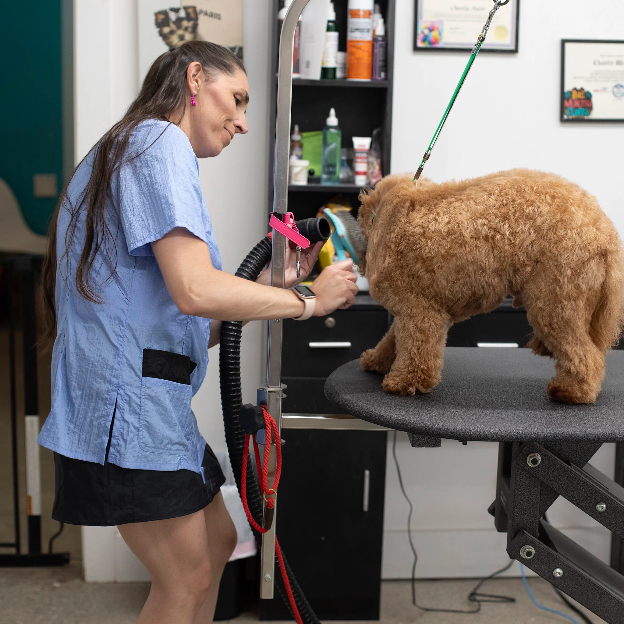 CrinkleWeave Pro Grooming Smocks
