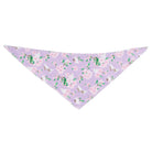 Floral patterned bandana on a white background