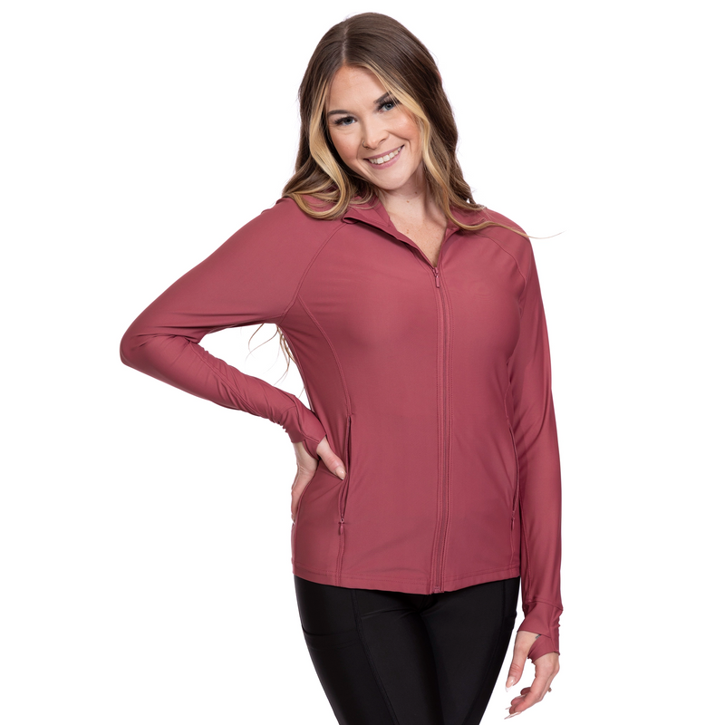 Cameron Athletic Grooming Jacket in Blush Sienna