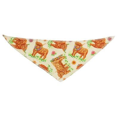 Highland Cow Pasture Bandanas - 12 pack
