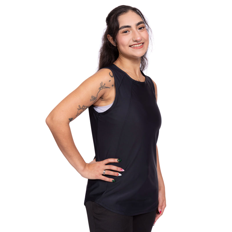 Jacqueline Athletic Grooming Apparel in Black