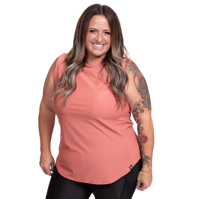 Jacqueline Athletic Grooming Apparel - Terracotta Peach