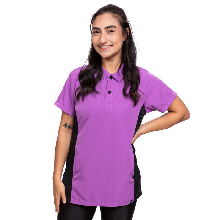 Sammie Grooming Smock w/ Mesh Side - Berry Pop